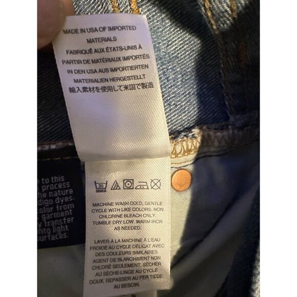 Madewell Rivet & Thread Retro Straight Jeans Size 26 - Picture 16 of 16